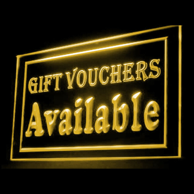200003 Wedding Gift Vouchers Available Display LED Light Neon Signs 200003 Wedding Gift Vouchers Available Display LED Light Neon Signs