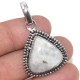 Rainbow Moonstone 925 Silver Plated Pendant 1.6″ Unique Gift GW Rainbow Moonstone 925 Silver Plated Pendant 1.6″ Unique Gift GW