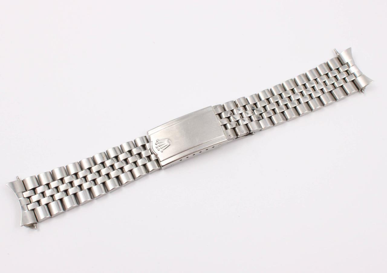 Rolex Mens Steel Oval Link Jubilee Bracelet Vintage U.S.A. 19mm Rolex Mens Steel Oval Link Jubilee Bracelet Vintage U.S.A. 19mm