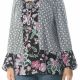 Style & Co. Women’s Top Black 3X Plus Floral Printed Keyhole Peasant #035 Style & Co. Women’s Top Black 3X Plus Floral Printed Keyhole Peasant #035
