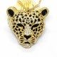 Hot Jewelry Fashion Gold-plated Sexy Leopard Head Crystal Pendant Necklace Hot Jewelry Fashion Gold-plated Sexy Leopard Head Crystal Pendant Necklace