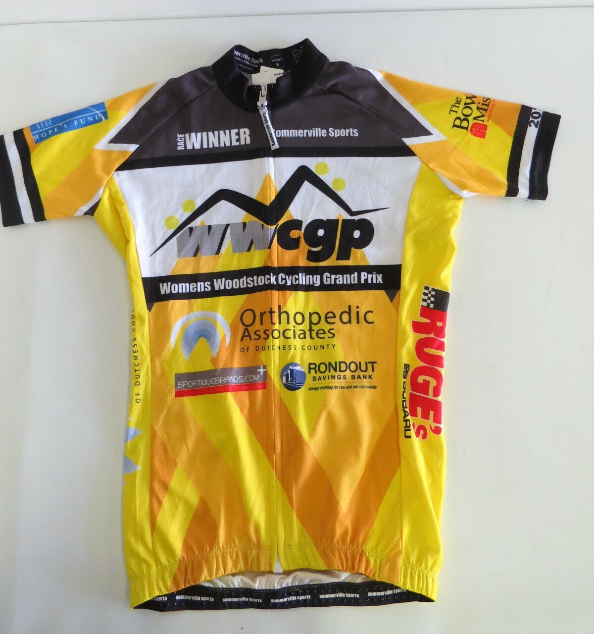 Sommerville Sports Women’s XS Woodstock Cycling GP Short Sleeve Jersey Sommerville Sports Women’s XS Woodstock Cycling GP Short Sleeve Jersey