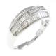 Authentic K18 White Gold Diamond ring #260-003-785-8698 Authentic K18 White Gold Diamond ring #260-003-785-8698
