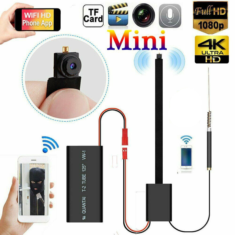 Wireless Mini IP Hidden Spy Camera WIFI HD 4K DIY Home Security Camcorder NEW Wireless Mini IP Hidden Spy Camera WIFI HD 4K DIY Home Security Camcorder NEW
