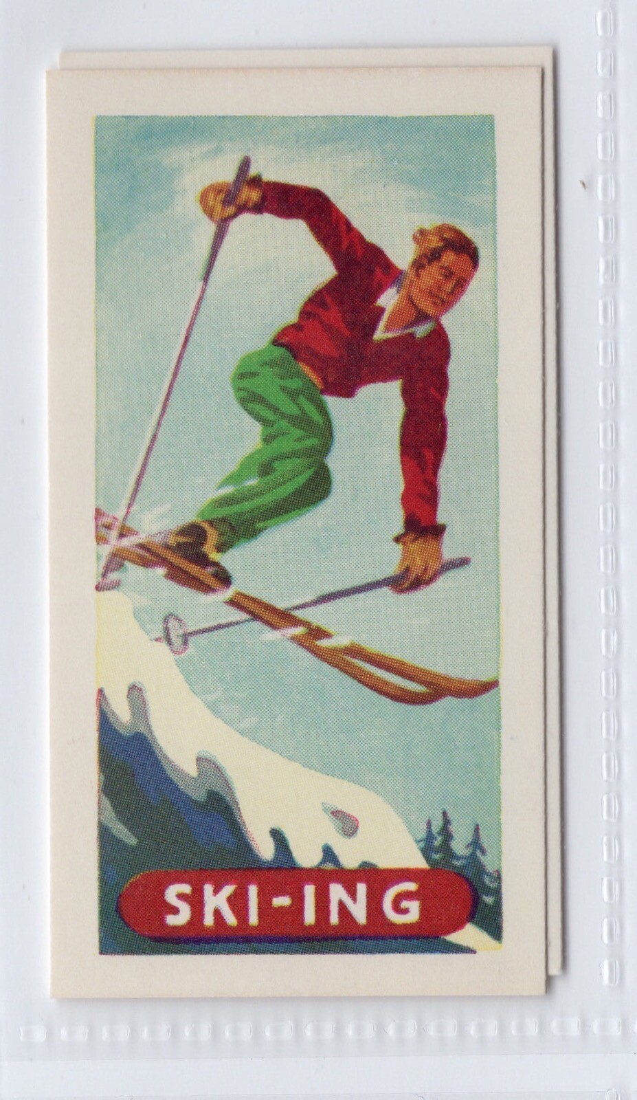 Sports and Games 1954. Skiing