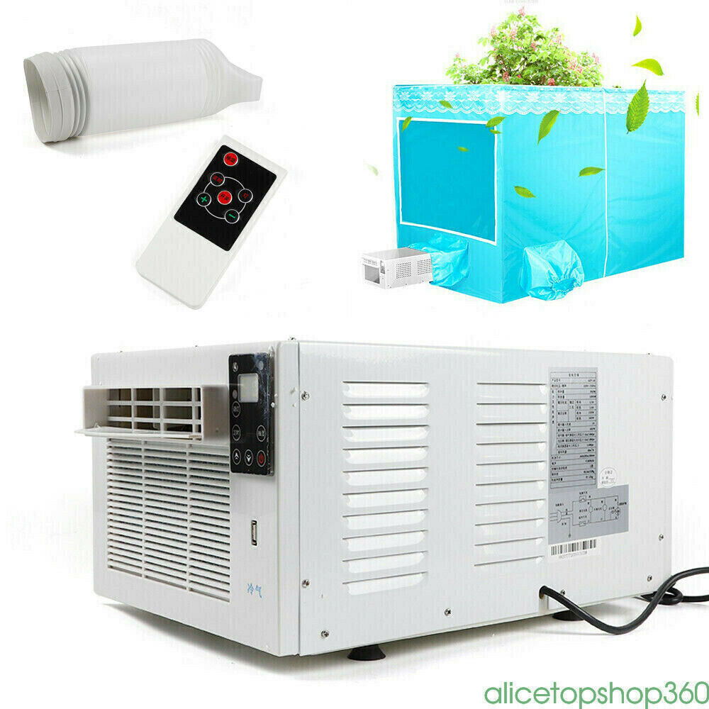 1100W Portable Air Conditioner Cooler Dehumidifier Refrigerated Cooling w/ RC AU 1100W Portable Air Conditioner Cooler Dehumidifier Refrigerated Cooling w/ RC AU