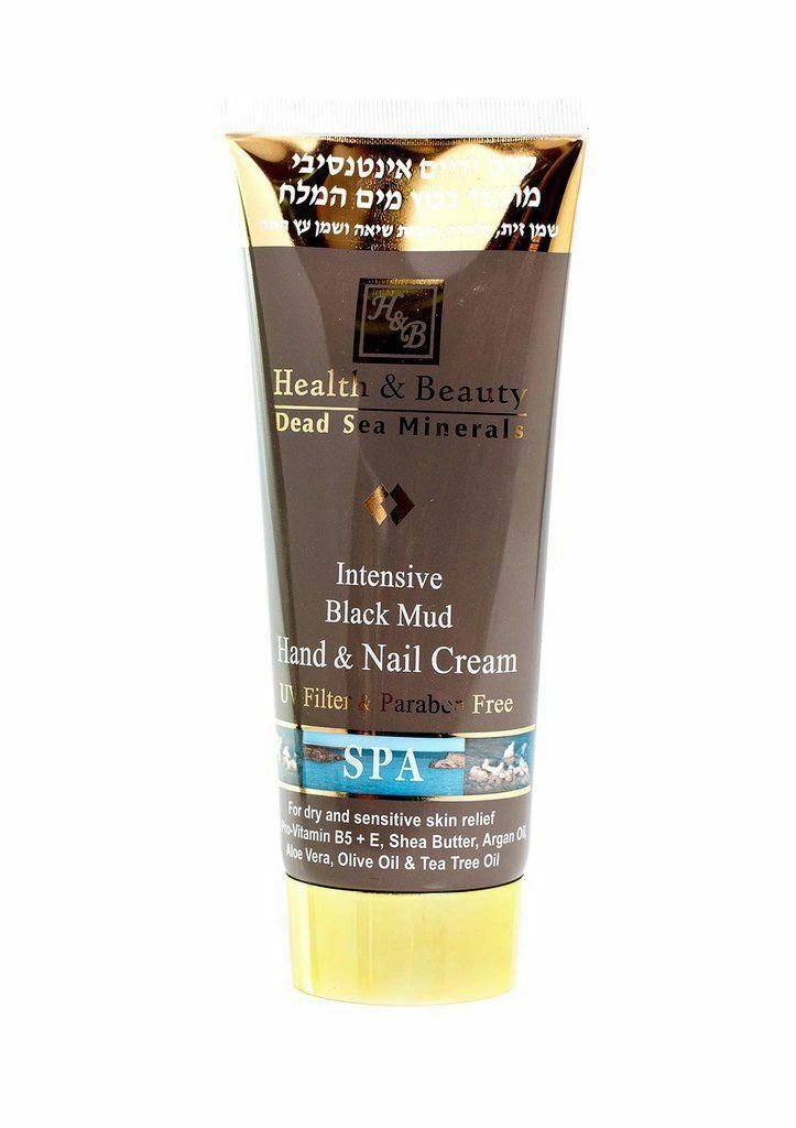 Health & Beauty H&B Dead Sea Intensive Black Mud Hands & Nails Cream 200ml Health & Beauty H&B Dead Sea Intensive Black Mud Hands & Nails Cream 200ml