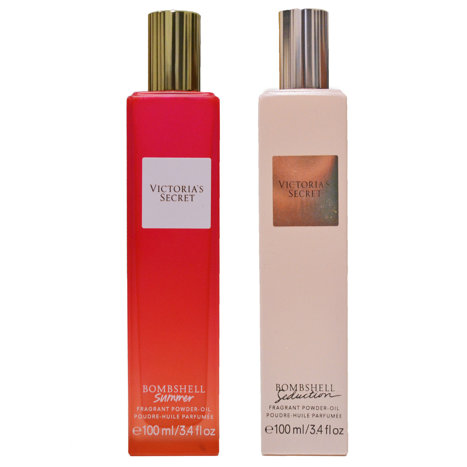 Victoria’s Secret Bombshell Powder Oil 3.4 Fl Oz Body Skin Fragrance New Nwt Vs Victoria’s Secret Bombshell Powder Oil 3.4 Fl Oz Body Skin Fragrance New Nwt Vs