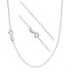 .925 Sterling Silver 1mm Thin Cable Chain Necklace – 14″ 16″ 18″ 20″ 22″ 24″ 30″ .925 Sterling Silver 1mm Thin Cable Chain Necklace – 14″ 16″ 18″ 20″ 22″ 24″ 30″