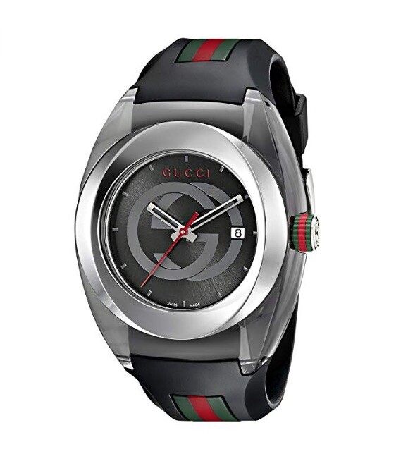 New Gucci Sync XXL YA137101 Black Rubber Band Black Dial Unisex Watch New Gucci Sync XXL YA137101 Black Rubber Band Black Dial Unisex Watch