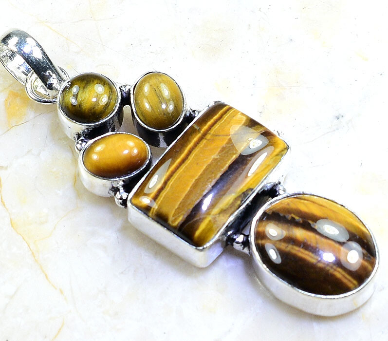 TIGER EYE PENDANT 2 1/2″; X94594 TIGER EYE PENDANT 2 1/2″; X94594