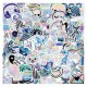 100 pcs Vinyl Stickers Graffiti Decals Laptop Luggage Guitar Window Wall Decor 100 pcs Vinyl Stickers Graffiti Decals Laptop Luggage Guitar Window Wall Decor