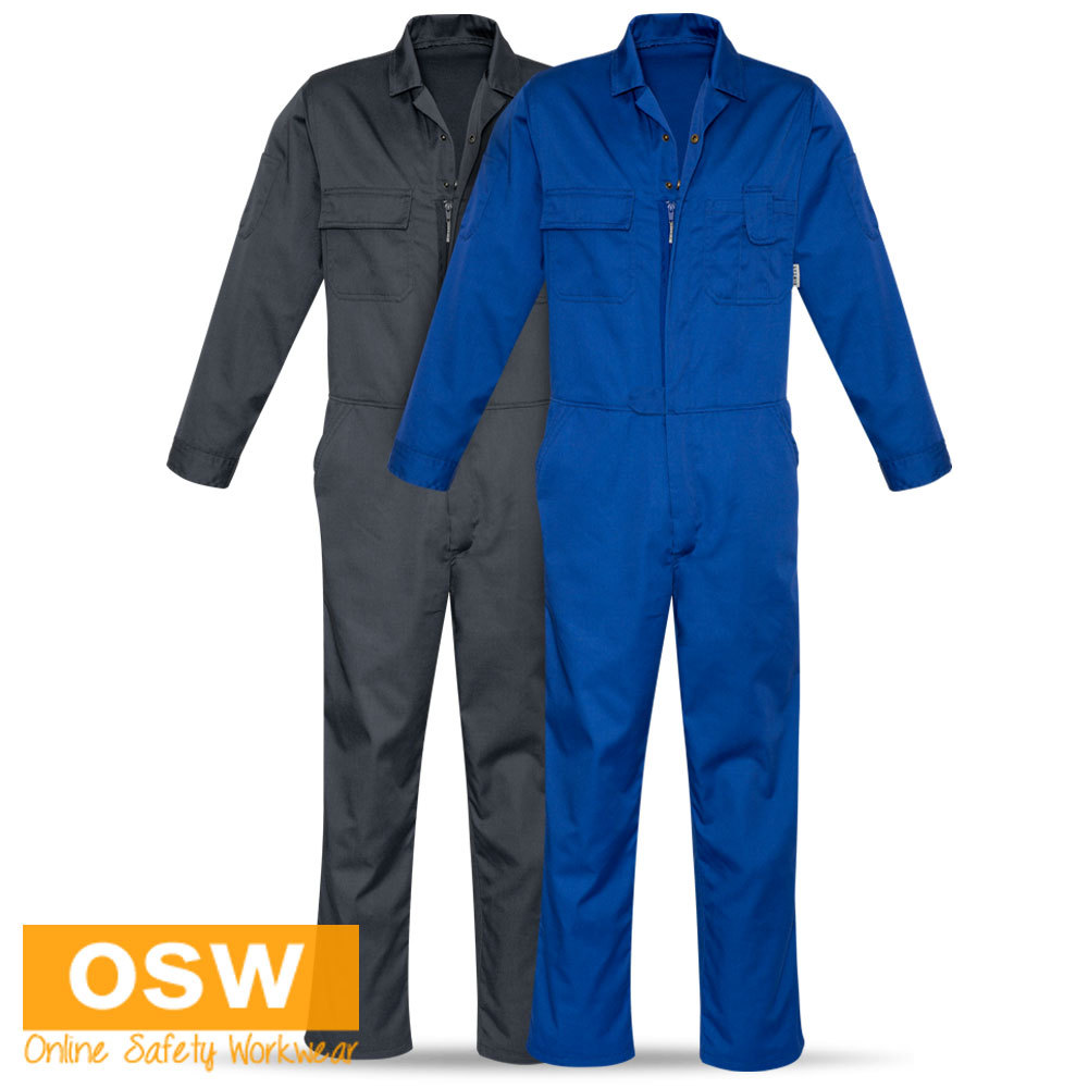 MENS SERVICES INDUSTRIAL MECHANIC CAR WORKSHOP WORK ZIPPER OVERALLS SZ 72R-122R MENS SERVICES INDUSTRIAL MECHANIC CAR WORKSHOP WORK ZIPPER OVERALLS SZ 72R-122R