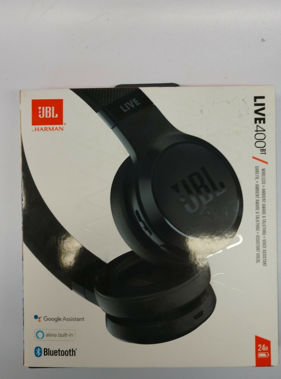 NIB JBL By Harman LIVE 400BT Wireless Headphones NIB JBL By Harman LIVE 400BT Wireless Headphones