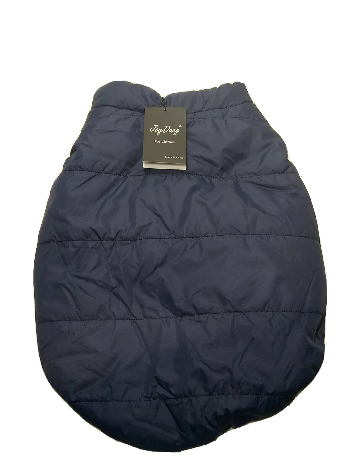 Dog Pet Puffer Vest Coat Warm Apparel,Size Medium Blue
