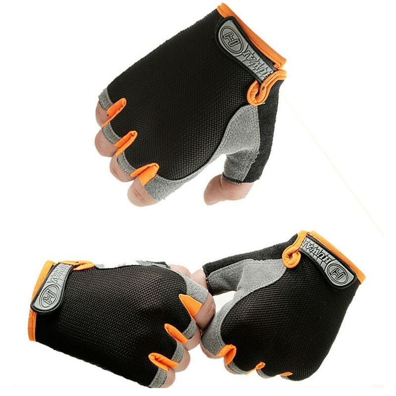 New Outdoor Sports Cycling Gloves Summer Half Finger Sun-proof Fitness Driving