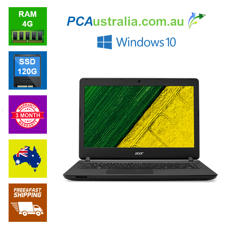 Acer ES 14 Notebook Laptop 4GB,8GB RAM 120GB,250GB,500GB SSD Wi-Fi win10 Acer ES 14 Notebook Laptop 4GB,8GB RAM 120GB,250GB,500GB SSD Wi-Fi win10