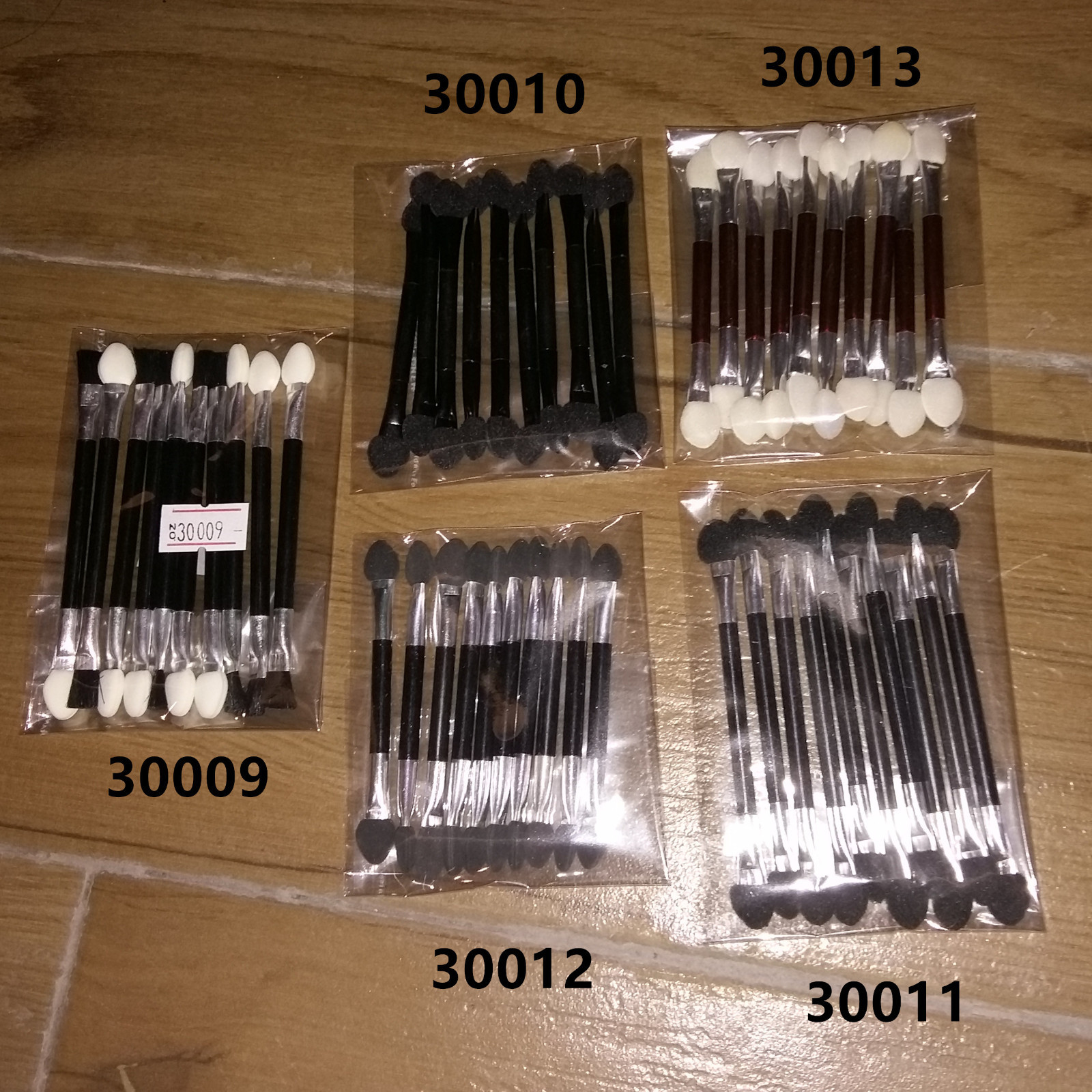 New 10pcs Eyeshadow Lip Stick Two side Brush Stick Cosmetic Makeup Tools New 10pcs Eyeshadow Lip Stick Two side Brush Stick Cosmetic Makeup Tools