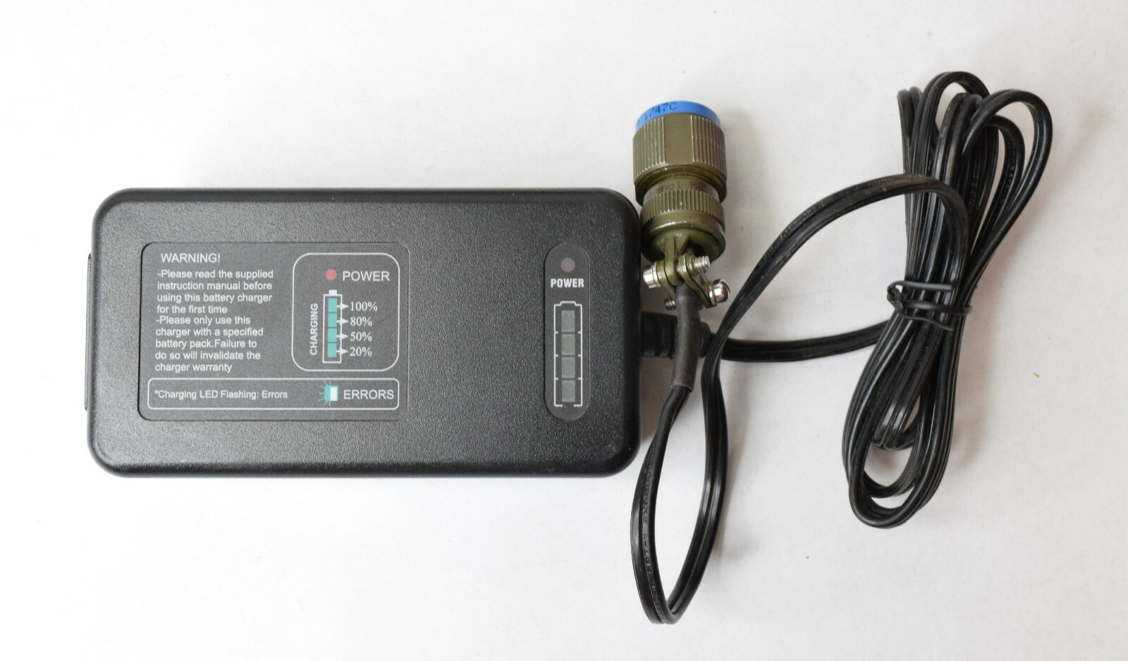Tamuz Electronics Li-ion Battery Charger TGHCHR0581053 12.6V 3.3A Tamuz Electronics Li-ion Battery Charger TGHCHR0581053 12.6V 3.3A