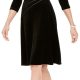 Connected Apparel Womens Sheath Dress Black Size 10 Velvet 3/4 Sleeve - 059 Connected Apparel Womens Sheath Dress Black Size 10 Velvet 3/4 Sleeve - 059