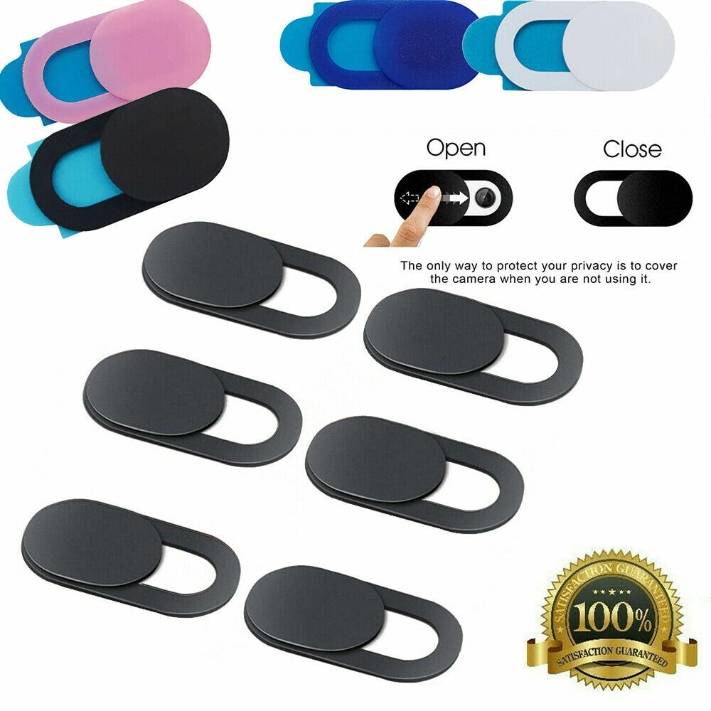 3 PCS WebCam Cover Slide Camera Privacy Security Protect Sticker Phone Laptop 3 PCS WebCam Cover Slide Camera Privacy Security Protect Sticker Phone Laptop