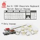 Kailh Low Profile Keycaps 104 Chocolate Gaming Keyboard Mechanical Accessories Kailh Low Profile Keycaps 104 Chocolate Gaming Keyboard Mechanical Accessories