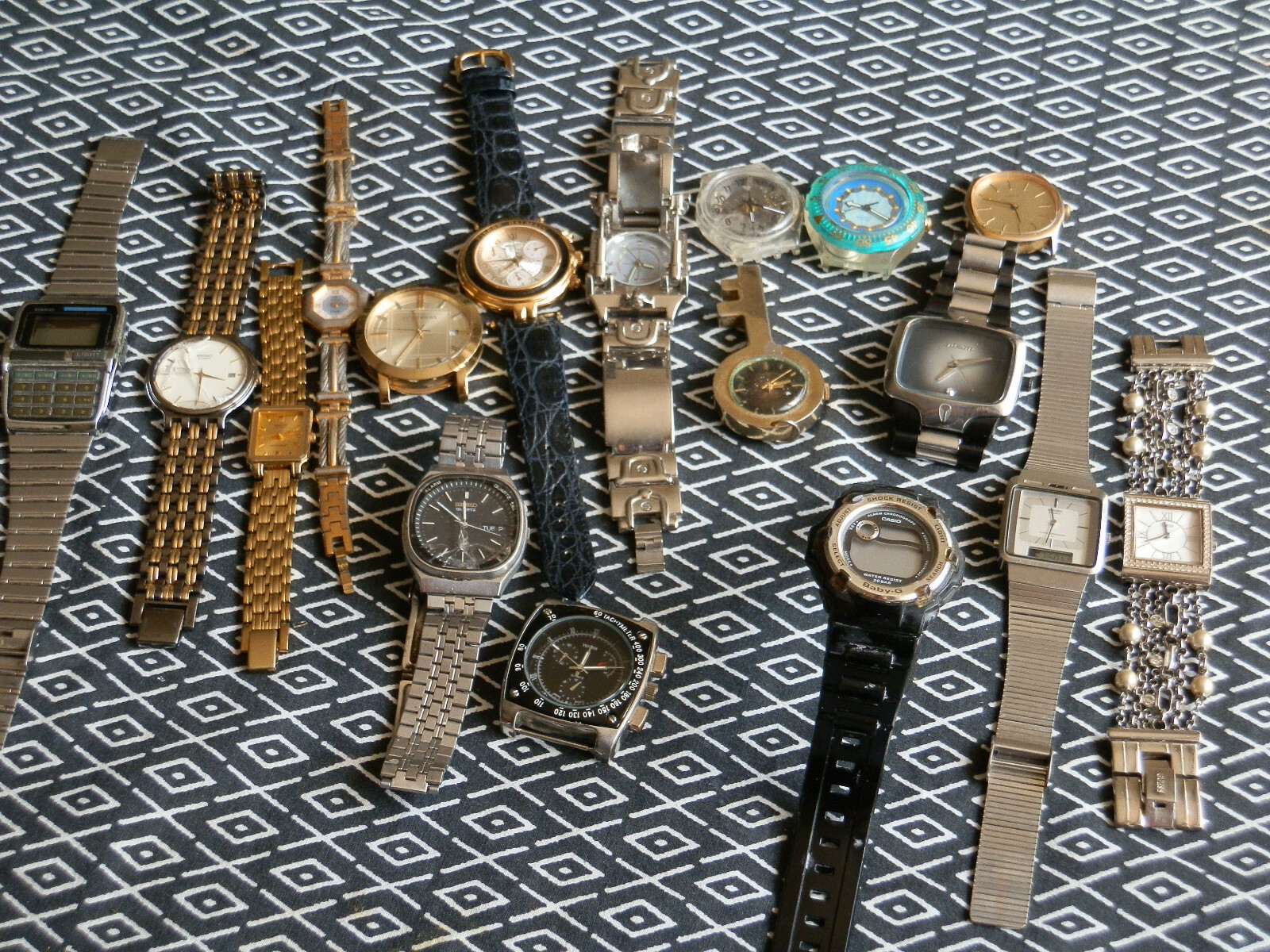 SEIKO CITIZEN CASIO BALMAIN PLUS MORE WATCHES LOT SEIKO CITIZEN CASIO BALMAIN PLUS MORE WATCHES LOT
