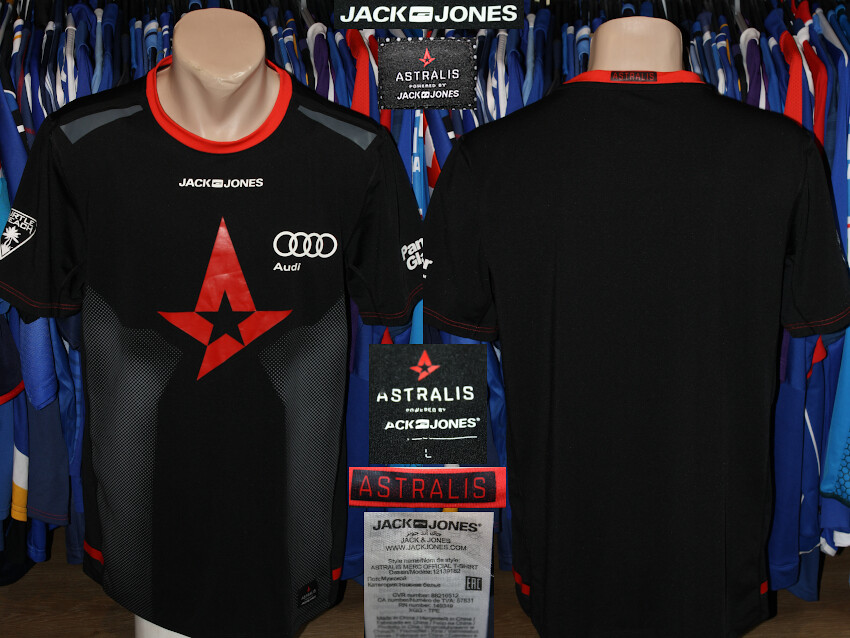 E-Sports Astralis Jack & Jones Game Jersey Shirt Denmark Counter-Strike Fifa E-Sports Astralis Jack & Jones Game Jersey Shirt Denmark Counter-Strike Fifa