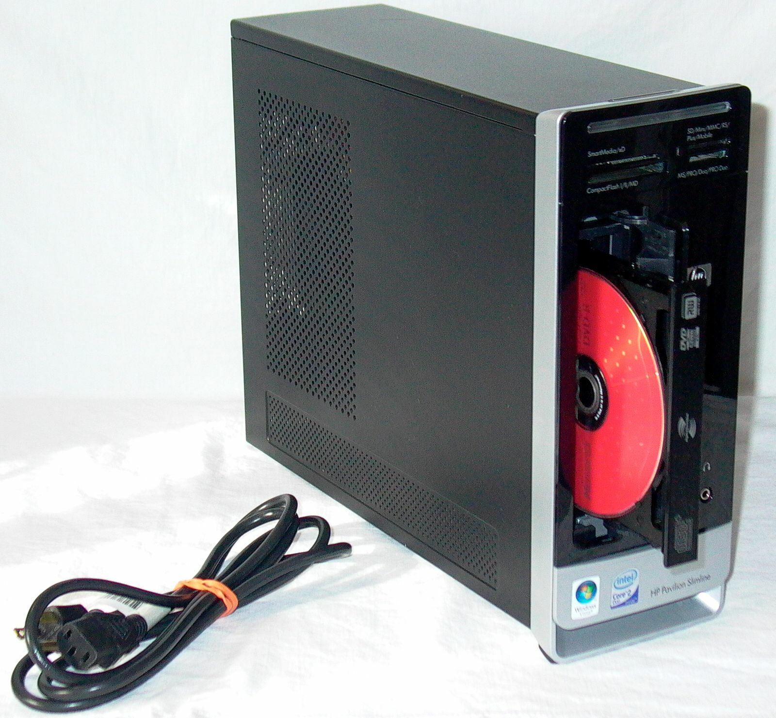 Mini Desktop HP Pavilion 4GB 640GB Windows 10 7 WiFi DVD±RW NVIDIA PC Computer