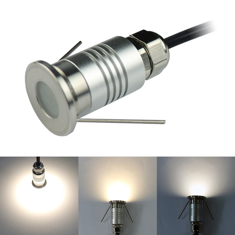 12V 1W Mini LED Underground Lights IP67 Waterproof Outdoor Garden Buried Lamp 12V 1W Mini LED Underground Lights IP67 Waterproof Outdoor Garden Buried Lamp