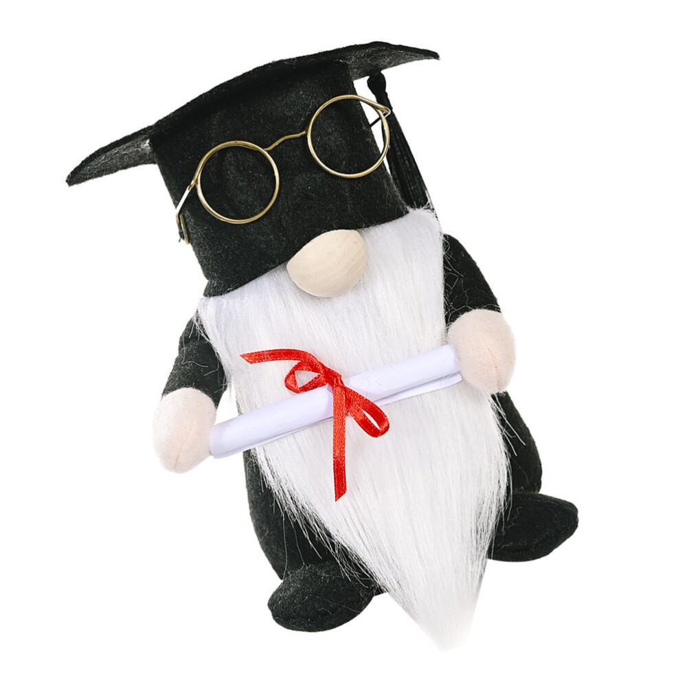 1pc Durable Lovely Creative Practical Graduation Gift Gnome Doll for Party