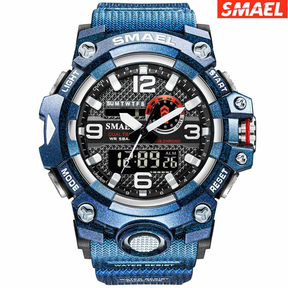 SMAEL Digital Wristwatches Men Kids Military Quartz Sport Waterproof Wrist Watch SMAEL Digital Wristwatches Men Kids Military Quartz Sport Waterproof Wrist Watch
