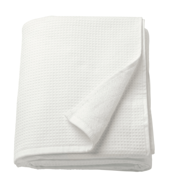 SALVIKEN Bath sheet, white 39×59 ” NEW FREE SHIPPING