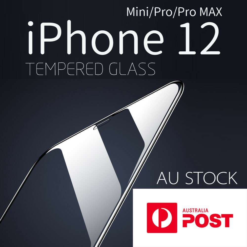 iPhone 12 Mini Pro Max Tempered Glass Screen Protector | Accessories 5.4 6.1 6.7