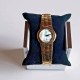 AUTHENTIC LADIES GOLD PLATED GUCCI QUARTZ WATCH MOP DIAL REF# 3300L C011 AUTHENTIC LADIES GOLD PLATED GUCCI QUARTZ WATCH MOP DIAL REF# 3300L C011