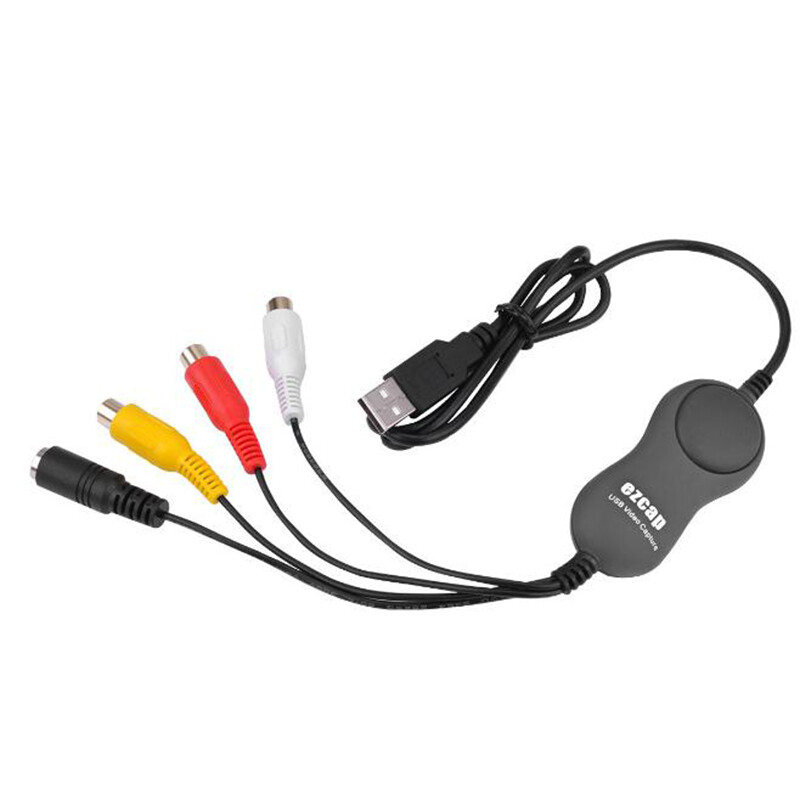 Ezcap159 USB Audio Video Capture Analog Video Recording For Windows&Mac OS 10 IA Ezcap159 USB Audio Video Capture Analog Video Recording For Windows&Mac OS 10 IA