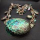 25” Natural Rainbow Abalone Shell Pendant Necklace 25” Natural Rainbow Abalone Shell Pendant Necklace