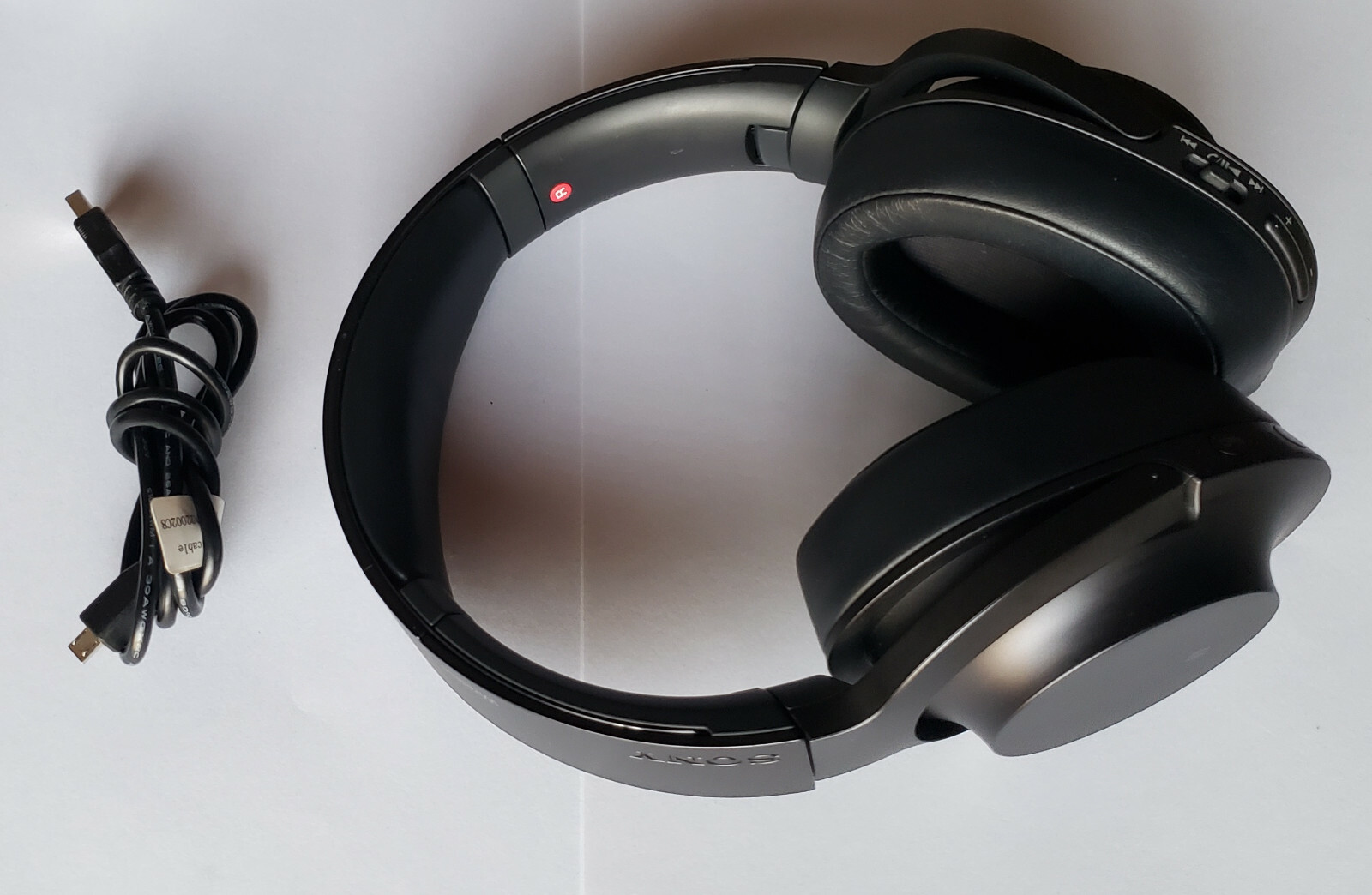 Black Sony H.ear MDR-100ABN Noise-Cancelling On-Ear Wireless Headphones – REFURB Black Sony H.ear MDR-100ABN Noise-Cancelling On-Ear Wireless Headphones – REFURB