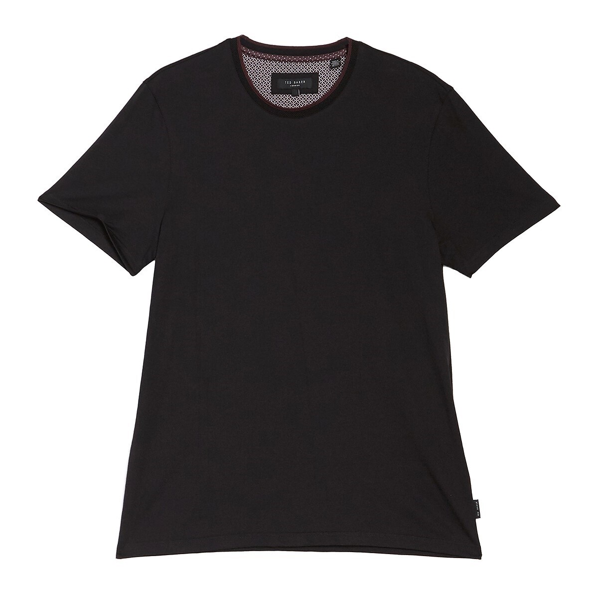Ted Baker London Men’s Short Sleeve Helpa Crew Neck Fashion Tee Shirt Black Ted Baker London Men’s Short Sleeve Helpa Crew Neck Fashion Tee Shirt Black