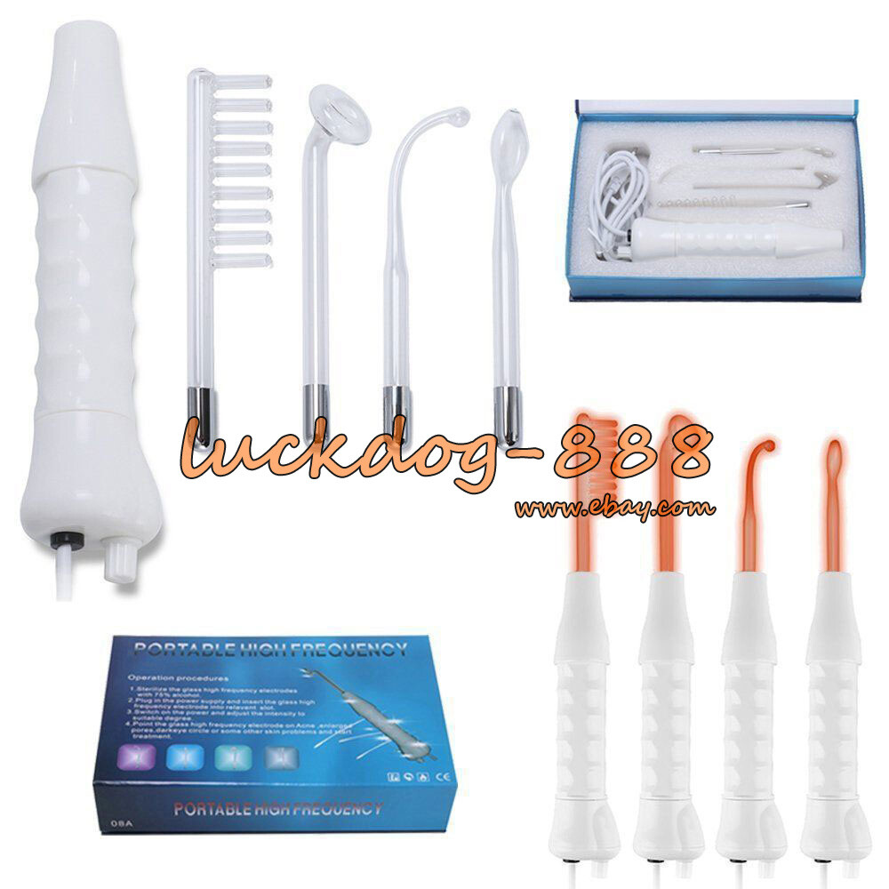 Portable High Frequency Facial Machine Wrinkle Beauty Device Skin Spot Remover