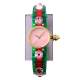 GUCCI Vintage Web Bangle Watch YA143525 Quartz Pink Shell Dial Ladies 90106737 GUCCI Vintage Web Bangle Watch YA143525 Quartz Pink Shell Dial Ladies 90106737