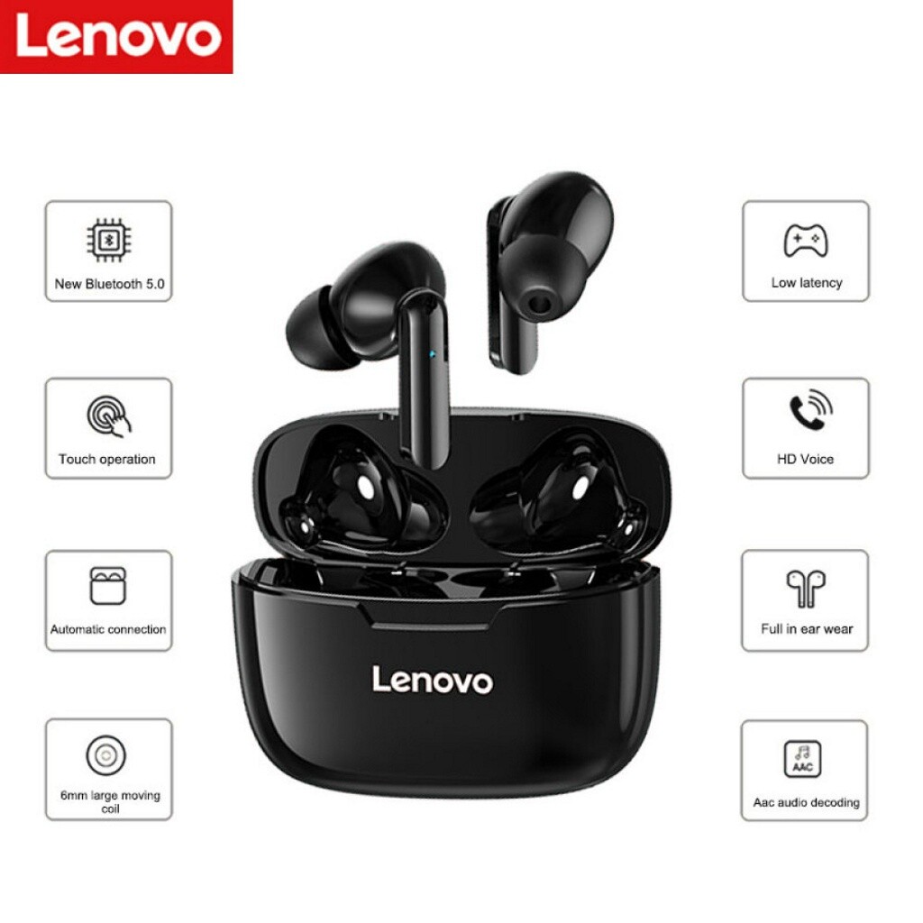 Lenovo XT90 V5.0 Bluetooth Wireless Headphones Invisible in-ear Noise Reduction* Lenovo XT90 V5.0 Bluetooth Wireless Headphones Invisible in-ear Noise Reduction*
