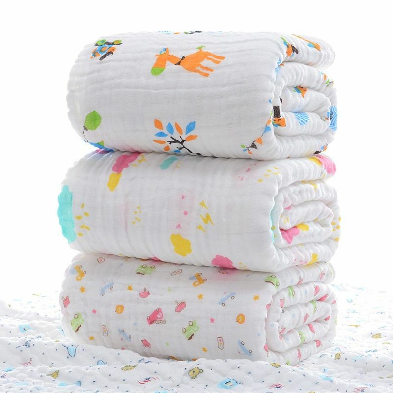 Baby Blanket Swaddle Muslin Wrap Kids Bedding Bath Towel Cotton Stroller Cover Baby Blanket Swaddle Muslin Wrap Kids Bedding Bath Towel Cotton Stroller Cover
