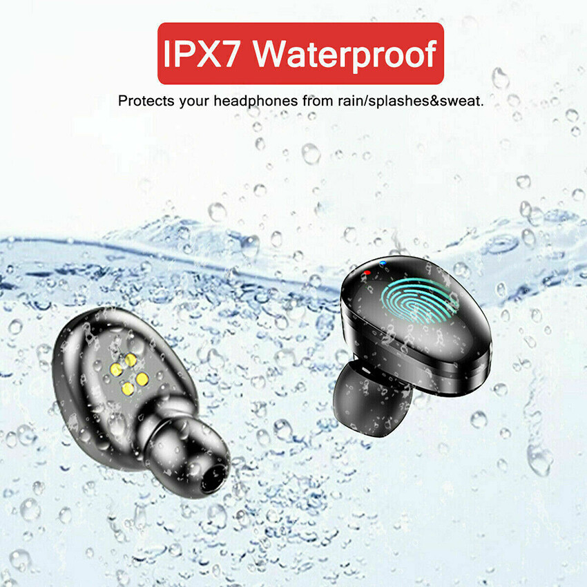 IPX7 Bluetooth 5.0 Headset TWS Wireless Earphones Mini Stereo Headphones Earbuds IPX7 Bluetooth 5.0 Headset TWS Wireless Earphones Mini Stereo Headphones Earbuds