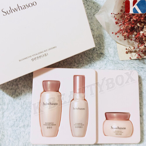 AMORE PACIFIC Sulwhasoo Bloomstay Vitalizing 3-items Set Anti-Aging Skin Care AMORE PACIFIC Sulwhasoo Bloomstay Vitalizing 3-items Set Anti-Aging Skin Care