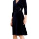 Connected Apparel Women’s Dress Blue Size 8 Sheath Velvet Bling Side #138 Connected Apparel Women’s Dress Blue Size 8 Sheath Velvet Bling Side #138