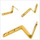 Gold Motorcycle Front Hook Sight Base View Mirror Mount Fxed Seat Accessories CS Gold Motorcycle Front Hook Sight Base View Mirror Mount Fxed Seat Accessories CS
