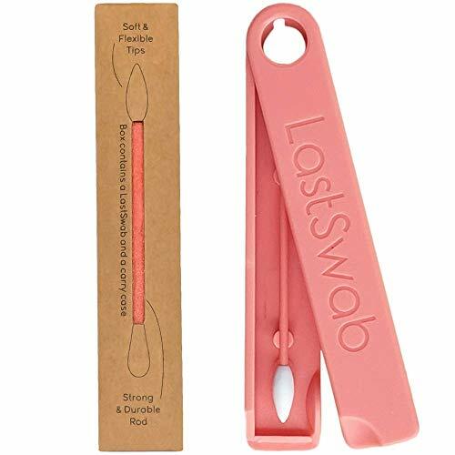 LastSwab Beauty Krill Peach | Reusable Cotton Buds for Make up (Krill Peach)