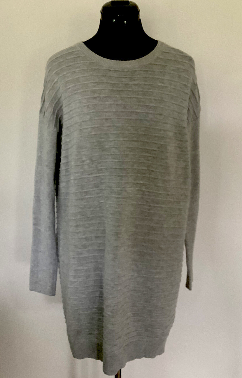 Elwood Apparel Co Striped Long Sleeve long Sweater Knit Dress Size 10 Elwood Apparel Co Striped Long Sleeve long Sweater Knit Dress Size 10