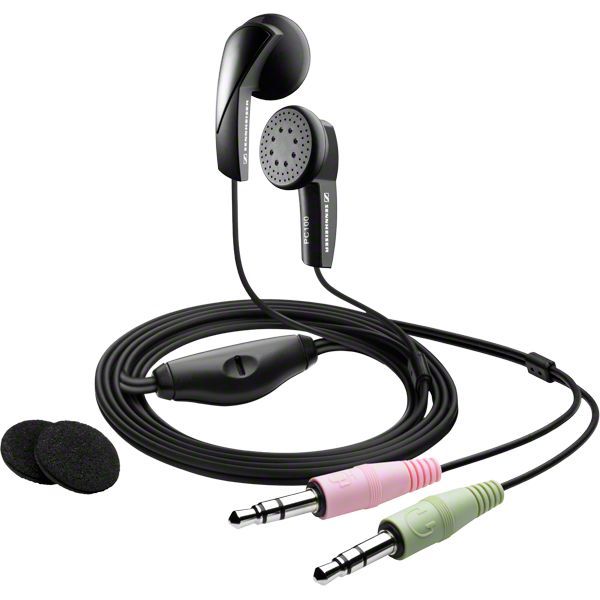 Sennheiser PC 100 In-Ear Headset with mic for PC Laptops Desktops